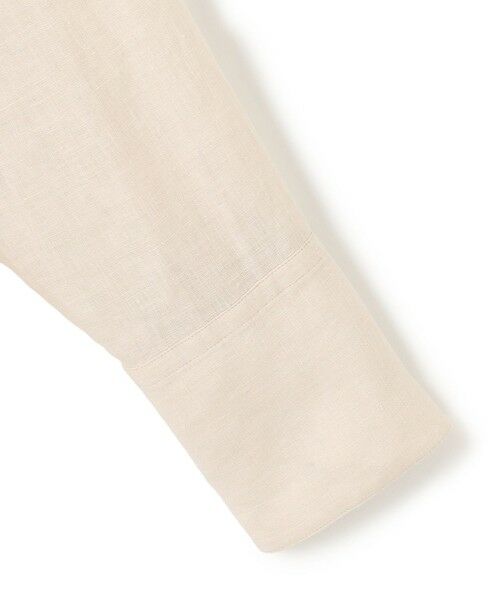 L size ONWARD(大きいサイズ) / エルサイズオンワード シャツ・ブラウス | 【洗える】LIBECO クロップド シャツ | 詳細13