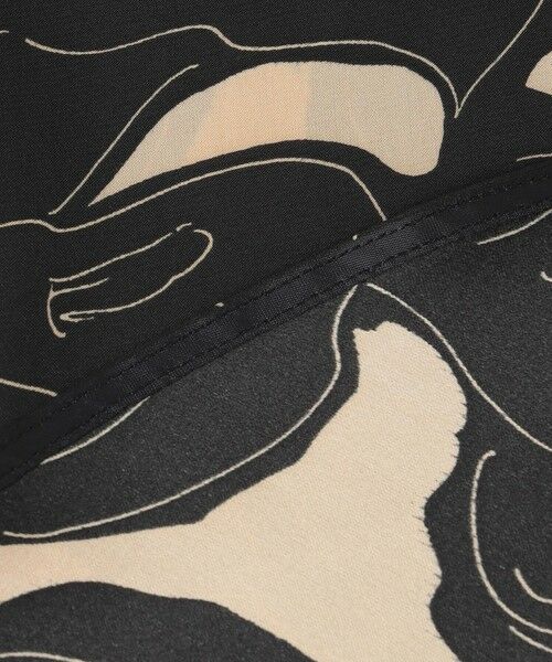 L size ONWARD(大きいサイズ) / エルサイズオンワード シャツ・ブラウス | 【洗える】Ratti フラワーアートプリント ブラウス | 詳細10