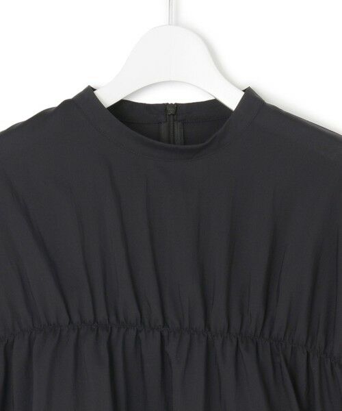 L size ONWARD(大きいサイズ) / エルサイズオンワード シャツ・ブラウス | 【撥水加工/洗える】シアーナイロンツイル ギャザー ブラウス | 詳細9