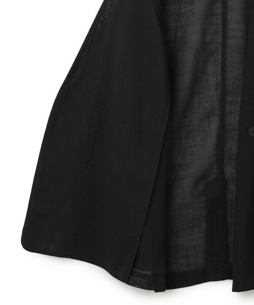 L size ONWARD(大きいサイズ) / エルサイズオンワード ノーカラージャケット | 【一部カラーのみ接触冷感・洗える】UnleashLite ノーカラージャケット | 詳細18