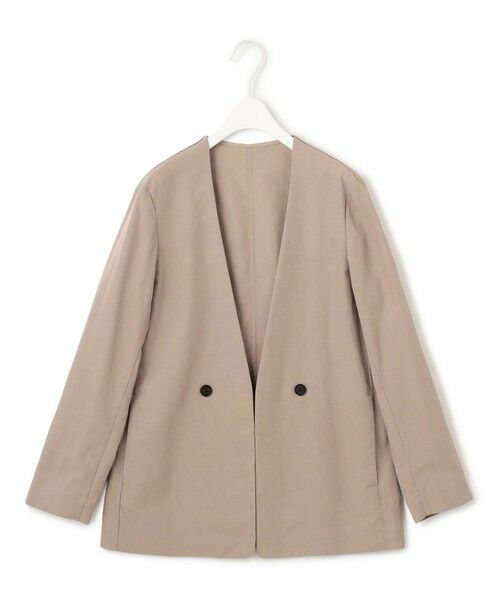 L size ONWARD(大きいサイズ) / エルサイズオンワード ノーカラージャケット | 【一部カラーのみ接触冷感・洗える】UnleashLite ノーカラージャケット | 詳細26