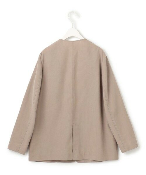 L size ONWARD(大きいサイズ) / エルサイズオンワード ノーカラージャケット | 【一部カラーのみ接触冷感・洗える】UnleashLite ノーカラージャケット | 詳細27