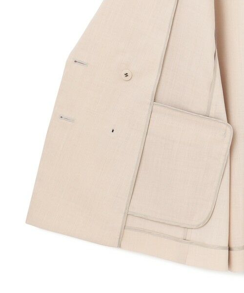 L size ONWARD(大きいサイズ) / エルサイズオンワード テーラードジャケット | 【洗える】Peラミーシアータフタジャケット | 詳細10