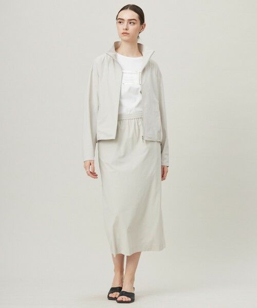 L size ONWARD(大きいサイズ) / エルサイズオンワード ブルゾン | 【接触冷感・UVカット・防シワ・洗える】 アトラストリコット ブルゾン | 詳細2