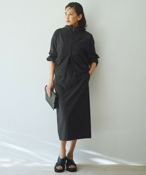 L size ONWARD(大きいサイズ) / エルサイズオンワード ブルゾン | 【接触冷感・UVカット・防シワ・洗える】 アトラストリコット ブルゾン | 詳細18