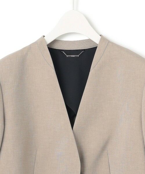 L size ONWARD(大きいサイズ) / エルサイズオンワード その他アウター | 【WEB＆一部店舗限定】 SerikaWorsted ジャケット | 詳細9