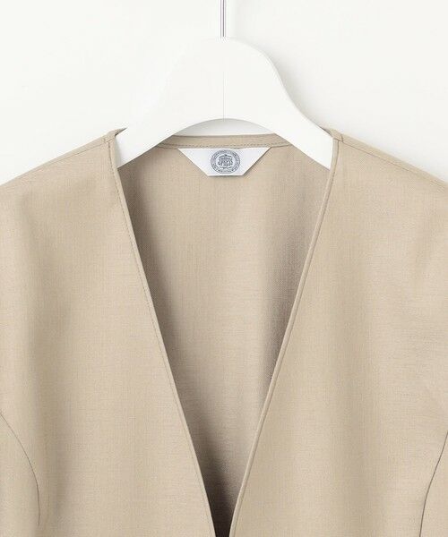 L size ONWARD(大きいサイズ) / エルサイズオンワード ノーカラージャケット | 【セットアップ対応・洗える・UVケア・吸水速乾】OXIJEWELストレッチ ノーカラー ジャケット | 詳細19