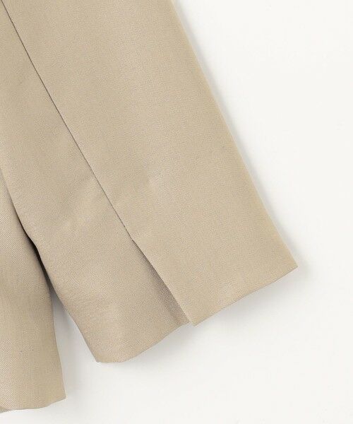 L size ONWARD(大きいサイズ) / エルサイズオンワード ノーカラージャケット | 【セットアップ対応・洗える・UVケア・吸水速乾】OXIJEWELストレッチ ノーカラー ジャケット | 詳細21