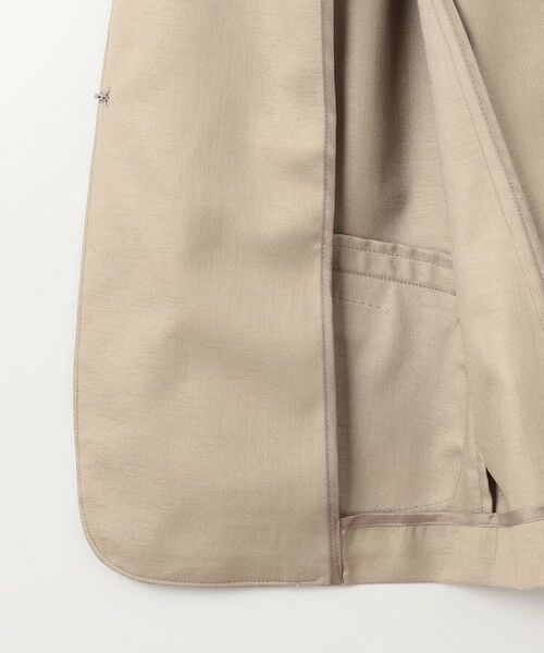 L size ONWARD(大きいサイズ) / エルサイズオンワード ノーカラージャケット | 【セットアップ対応・洗える・UVケア・吸水速乾】OXIJEWELストレッチ ノーカラー ジャケット | 詳細26