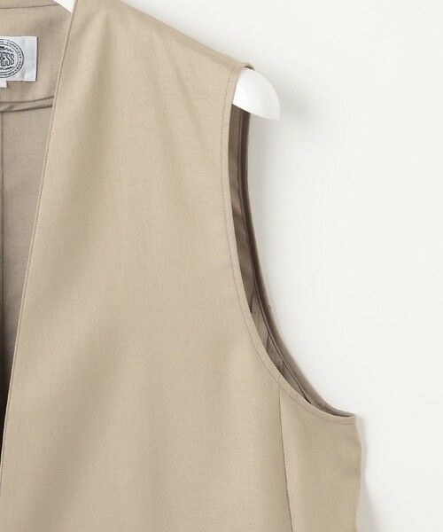 L size ONWARD(大きいサイズ) / エルサイズオンワード その他アウター | 【セットアップ対応・洗える・UV加工・吸水速乾】OXIJEWELストレッチ ジレ | 詳細7