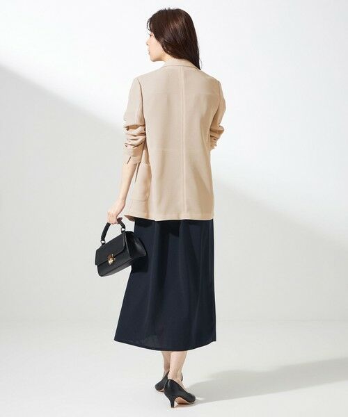 L size ONWARD(大きいサイズ) / エルサイズオンワード テーラードジャケット | 【吸水速乾・洗える】シアーメッシュ ジャケット | 詳細16