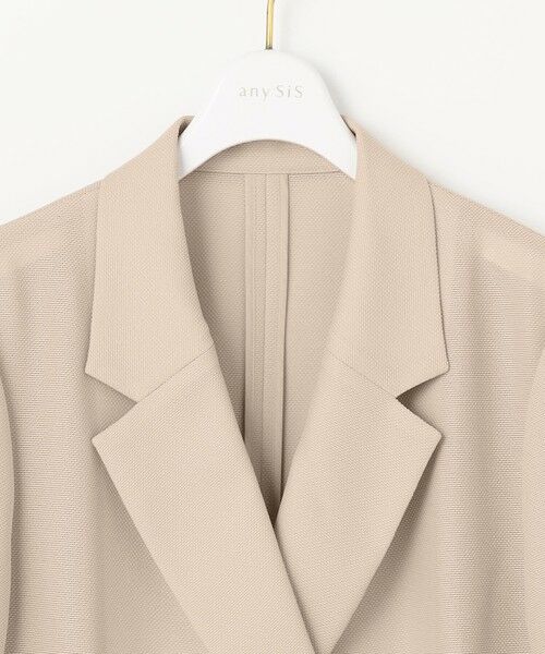 L size ONWARD(大きいサイズ) / エルサイズオンワード テーラードジャケット | 【吸水速乾・洗える】シアーメッシュ ジャケット | 詳細19