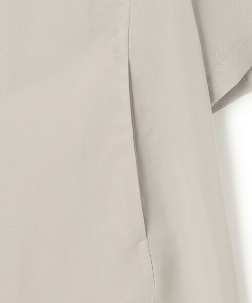 L size ONWARD(大きいサイズ) / エルサイズオンワード ノーカラージャケット | 【接触冷感性/洗える】フィブリルツイル ハーフスリーブ ジャケット | 詳細19
