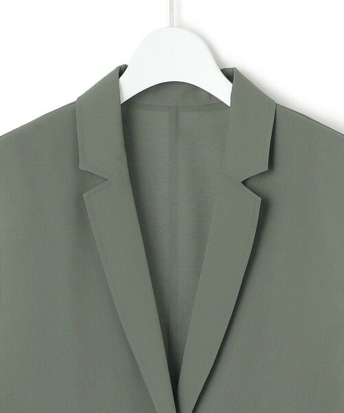 L size ONWARD(大きいサイズ) / エルサイズオンワード その他アウター | 【洗える】ライトシアーマットクロス ジレ | 詳細15