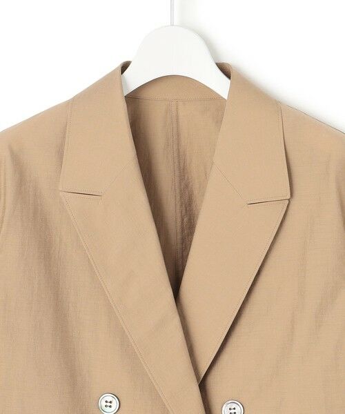 L size ONWARD(大きいサイズ) / エルサイズオンワード テーラードジャケット | 【洗える】MANTECO ブライトワッシャー ジャケット | 詳細6