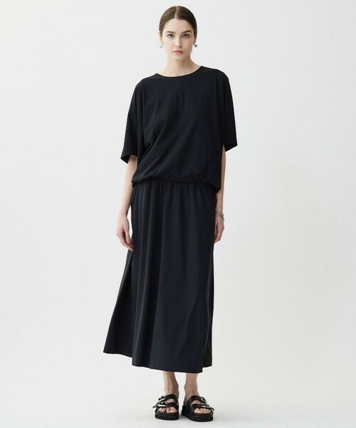 L size ONWARD(大きいサイズ) / エルサイズオンワード カットソー | 【UVカット・接触冷感・速乾・洗える】マットスキューバ ドルマンスリーブプルオーバー | 詳細9