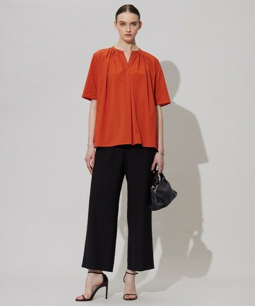 L size ONWARD(大きいサイズ) / エルサイズオンワード カットソー | 【洗える】 サラドラトリコット カットソー | 詳細5