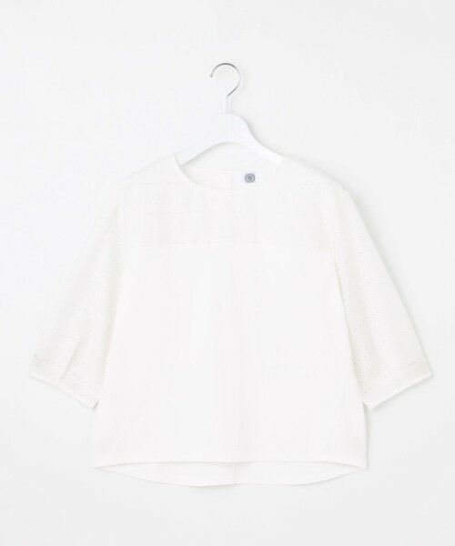 L size ONWARD(大きいサイズ) / エルサイズオンワード カットソー | 【洗える】スムースジャージー 刺繍 カットソー | 詳細2