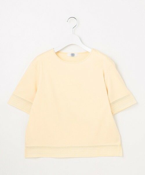 L size ONWARD(大きいサイズ) / エルサイズオンワード カットソー | 【洗える】スムースジャージー レース カットソー | 詳細16