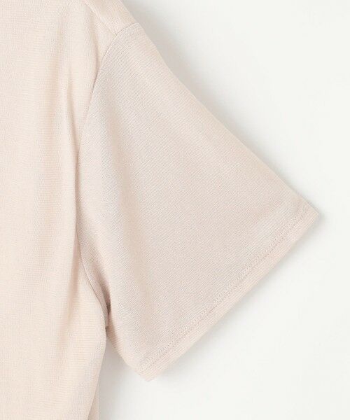 L size ONWARD(大きいサイズ) / エルサイズオンワード カットソー | 【洗える】ミラノ風天竺シアー カットソー | 詳細6