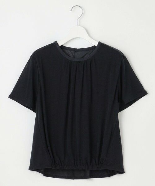 L size ONWARD(大きいサイズ) / エルサイズオンワード カットソー | 【洗える】ミラノ風天竺シアー カットソー | 詳細20