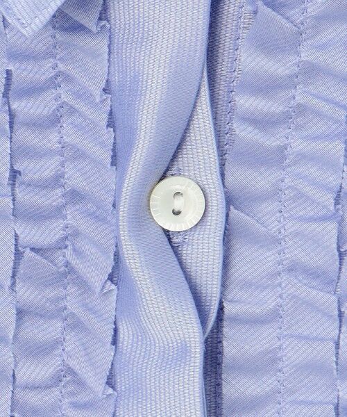 L size ONWARD(大きいサイズ) / エルサイズオンワード カットソー | 【洗える】フリルジャージー ブラウスライク カットソー | 詳細14