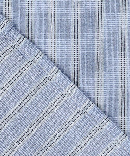 L size ONWARD(大きいサイズ) / エルサイズオンワード カットソー | 【洗える】シアーピンストライプ ブラウスライク カットソー | 詳細15