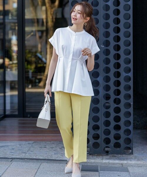 L size ONWARD(大きいサイズ) / エルサイズオンワード シャツ・ブラウス | 【洗える】カナパジャージー ブラウス | 詳細8