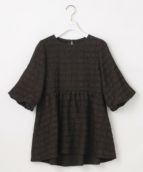 L size ONWARD(大きいサイズ) / エルサイズオンワード カットソー | 【洗える】ワッフルライクフクレジャカード チュニック | 詳細18