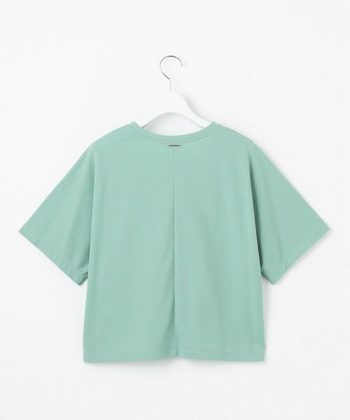 L size ONWARD(大きいサイズ) / エルサイズオンワード カットソー | 【接触冷感・UVカット・吸水速乾・抗菌防臭・洗える】ハイカウントクロップド丈 Tシャツ | 詳細7