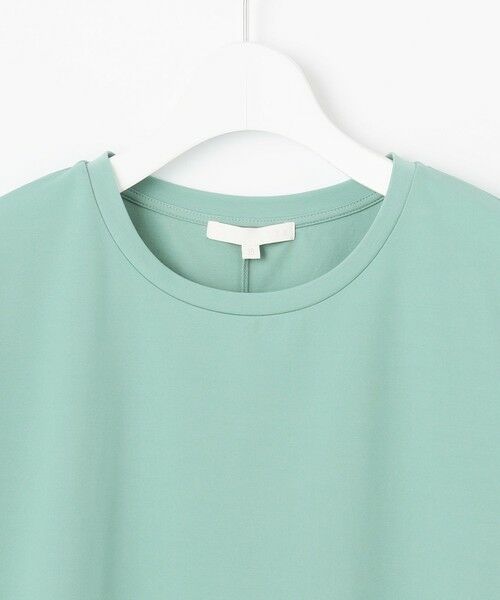 L size ONWARD(大きいサイズ) / エルサイズオンワード カットソー | 【接触冷感・UVカット・吸水速乾・抗菌防臭・洗える】ハイカウントクロップド丈 Tシャツ | 詳細8