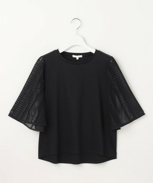 L size ONWARD(大きいサイズ) / エルサイズオンワード カットソー | 【洗える】レースエッジフレアスリーブ トップス | 詳細16