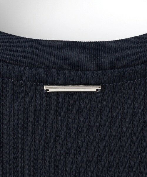 L size ONWARD(大きいサイズ) / エルサイズオンワード カットソー | 【ドラマ「明日はもっと いい日になる」着用】ソフトリブ Tシャツ | 詳細13