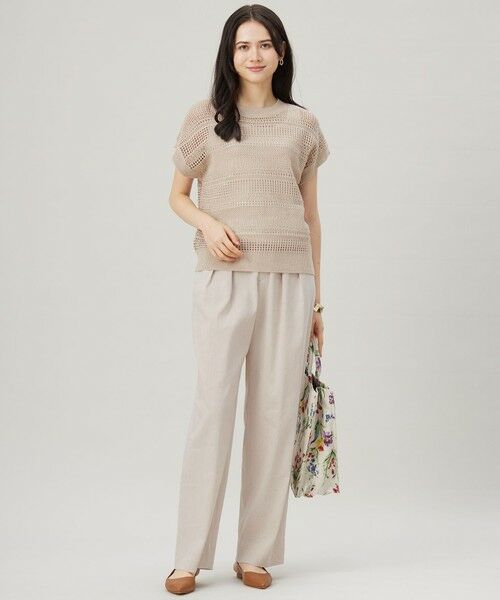 L size ONWARD(大きいサイズ) / エルサイズオンワード タンクトップ | 【ワコールコラボ】【洗える】カップイン タンクトップ | 詳細7