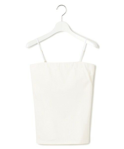 L size ONWARD(大きいサイズ) / エルサイズオンワード キャミソール・チューブトップ | 【洗える】ベアトップ パッド付き キャミソール | 詳細12