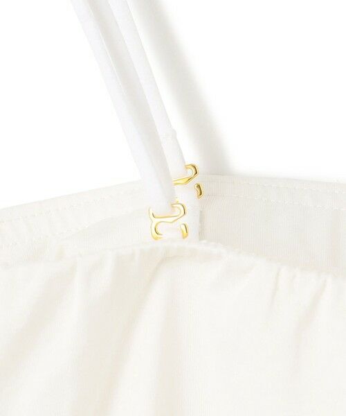 L size ONWARD(大きいサイズ) / エルサイズオンワード キャミソール・チューブトップ | 【洗える】ベアトップ パッド付き キャミソール | 詳細16