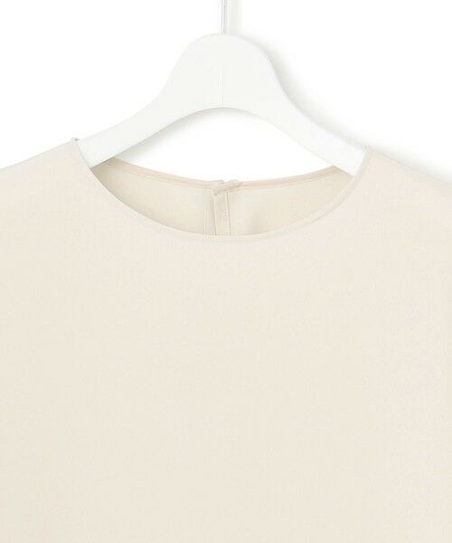 L size ONWARD(大きいサイズ) / エルサイズオンワード カットソー | 【吸水速乾/UVカット/接触冷感】ストレッチジョーゼット ランタンスリーブ カットソー | 詳細7