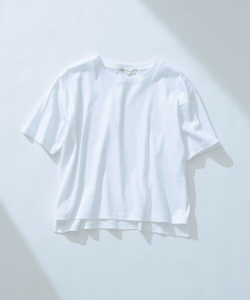 L size ONWARD(大きいサイズ) / エルサイズオンワード カットソー | 【速乾性/汗じみ防止】半袖 クロップド IT Tシャツ | 詳細8