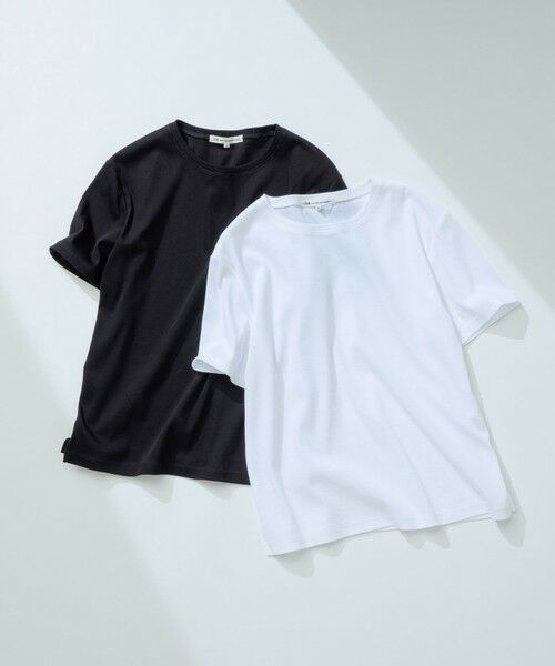 L size ONWARD(大きいサイズ) / エルサイズオンワード カットソー | 【速乾性/汗じみ防止】ベーシック IT Tシャツ | 詳細9