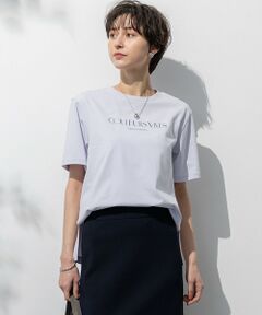 L size ONWARD(大きいサイズ) / エルサイズオンワード カットソー | 【洗える】ボタニカル カラー Tシャツ