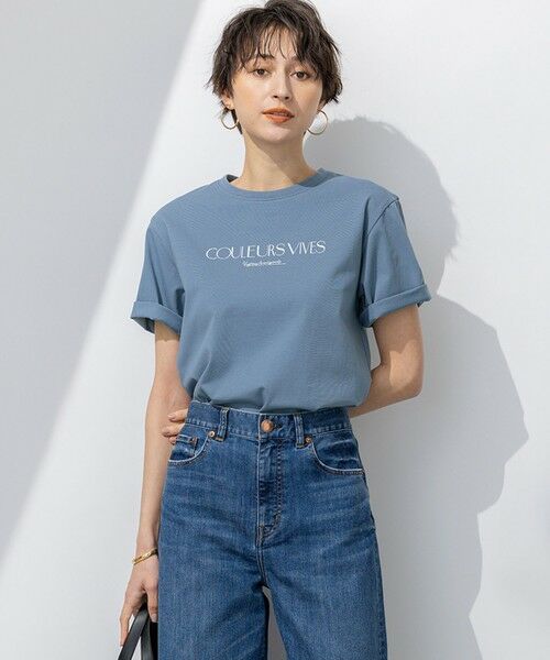 セール】 【洗える】ボタニカル カラー Tシャツ （カットソー