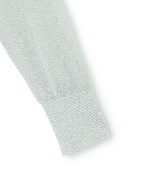 L size ONWARD(大きいサイズ) / エルサイズオンワード カーディガン・ボレロ | 【洗える】ドライシアーカーディガン | 詳細7