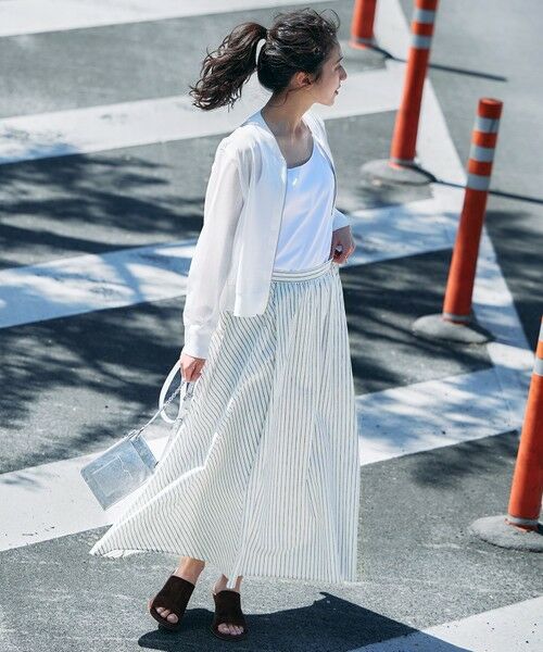 L size ONWARD(大きいサイズ) / エルサイズオンワード ブルゾン | 【洗える】ドライシアージップアップブルゾン | 詳細1