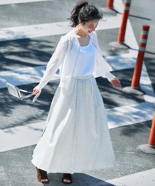 L size ONWARD(大きいサイズ) / エルサイズオンワード ブルゾン | 【洗える】ドライシアージップアップブルゾン | 詳細2