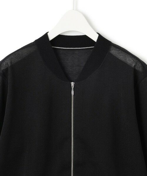 L size ONWARD(大きいサイズ) / エルサイズオンワード ブルゾン | 【洗える】ドライシアージップアップブルゾン | 詳細12