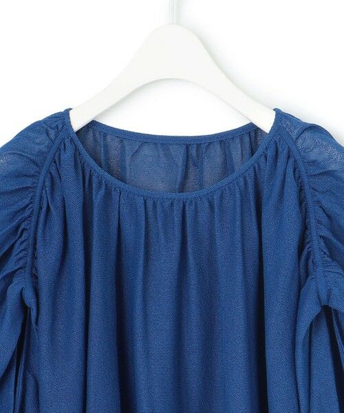 L size ONWARD(大きいサイズ) / エルサイズオンワード ニット・セーター | 【洗える】アセテートペーパーハイゲージ プルオーバーニット | 詳細6