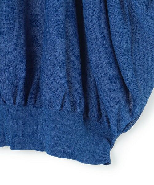 L size ONWARD(大きいサイズ) / エルサイズオンワード ニット・セーター | 【洗える】アセテートペーパーハイゲージ プルオーバーニット | 詳細8