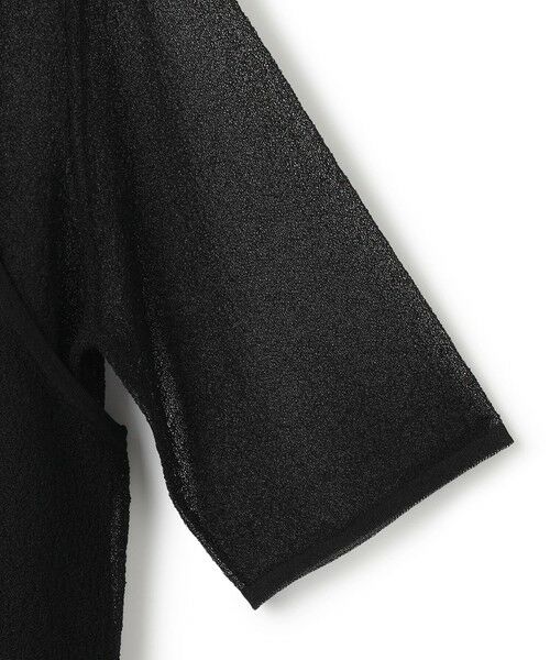 L size ONWARD(大きいサイズ) / エルサイズオンワード ニット・セーター | 【洗える】マルチレイヤードハイゲージ ニットプルオーバー | 詳細7