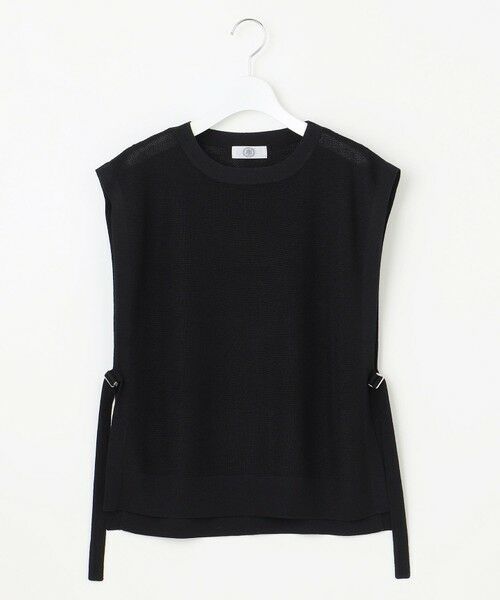 L size ONWARD(大きいサイズ) / エルサイズオンワード ベスト | 【洗える】Vis/Peスパーク クルーネック ニット ベスト | 詳細21