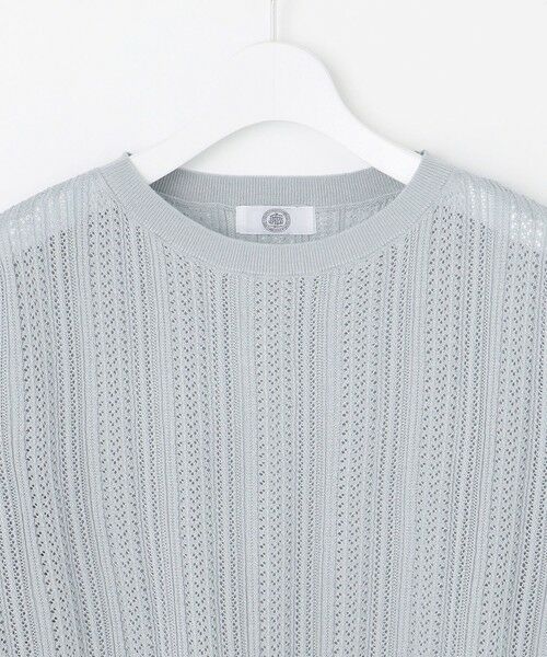 L size ONWARD(大きいサイズ) / エルサイズオンワード ニット・セーター | 【WEB限定カラーあり・洗える】Vis/Peスパーク シアー ニット | 詳細9